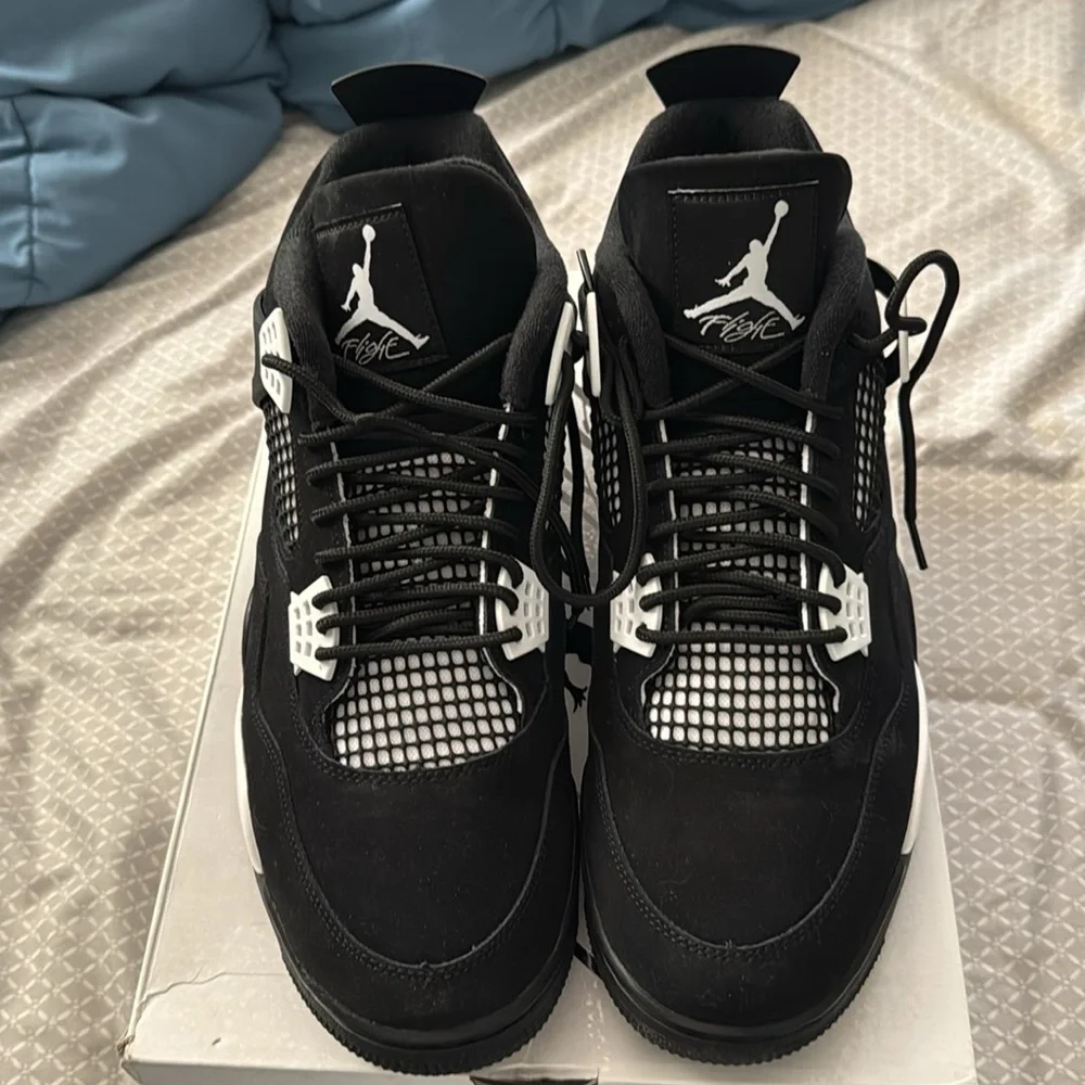 Jordan 4 retro, size 14, lightly used, with box - Picture 2 of 6